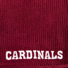 New Era 59Fifty Arizona Cardinals Script Corduroy Hat - Cardinal, Black