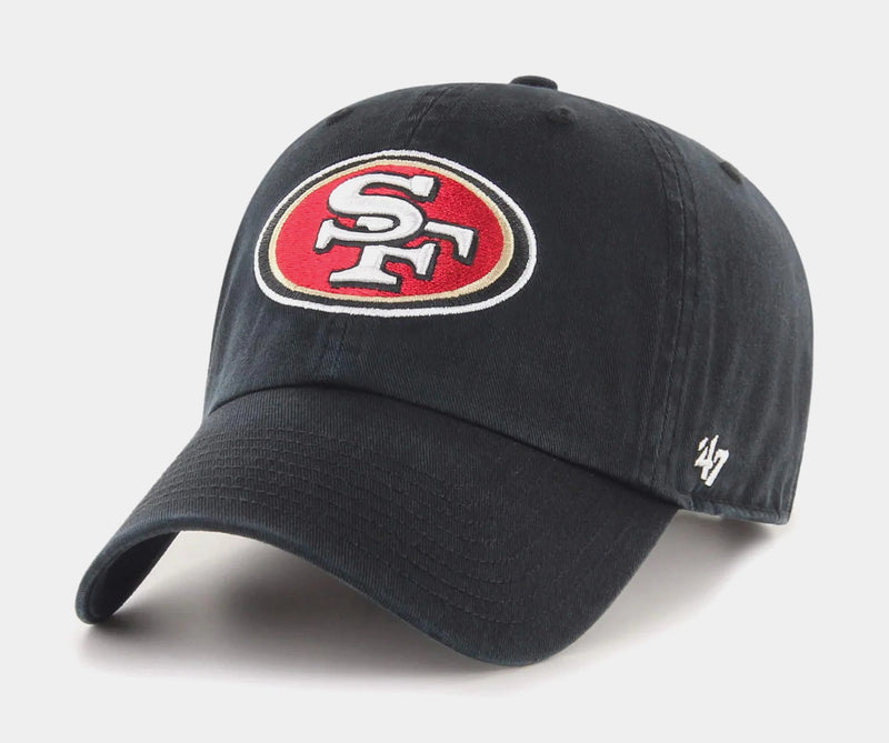 San Francisco 49Ers Clean up Mens Hat (Black/Red)