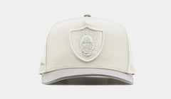 Shoe Palace Exclusive Las Vegas Raiders Chrome 950AF Curve Mens Hat (Chrome Grey)