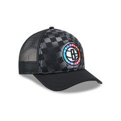 Brooklyn Nets Gradient Raceway 9FORTY M-Crown A-Frame Trucker Hat