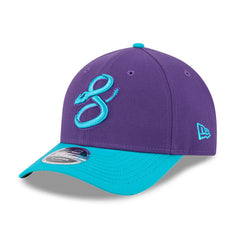 New Era 9Forty M-Crown Arizona Diamondbacks 2025 City Connect Snapback Snake Game Hat - Purple, Teal