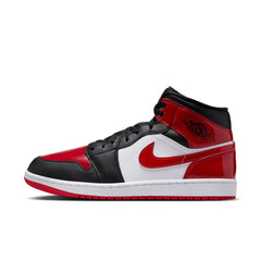 Air Jordan 1 Mid SE (Black/Varsity Red/White)