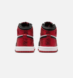 Air Jordan 1 Retro High OG Ruby Infant Toddler Lifestyle Shoe - Varsity Red/Black/White