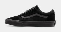 Old Skool Reflective Mens Skate Shoes (Black/Black)