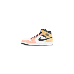 Nike Air Jordan 1 Mid SE Magic Ember Sundial White Pink Brown Beige Black Sneaker Shoe Trainer