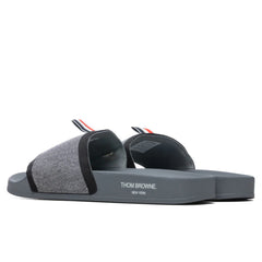 Pool Slide - Med Grey