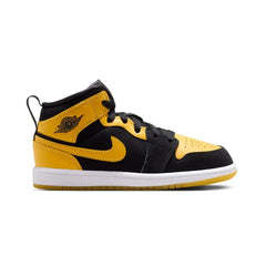 Air Jordan 1 Mid SE Preschool 'Varsity Maize'