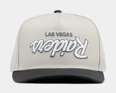 Las Vegas Raiders 2 Tone Storm 950AF Snapback Mens Hat (Grey/Black)