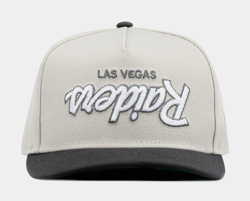 Las Vegas Raiders 2 Tone Storm 950AF Snapback Mens Hat (Grey/Black)