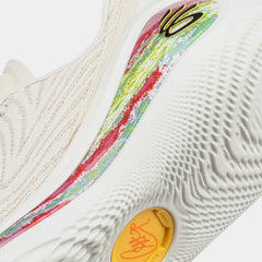 Curry Flow 12 STRN Mens Basketball Shoes (Beige/White)