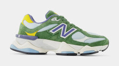 9060 Dark Pine Green Mens Running Shoes (Alpine Green/Yellow/Blue)