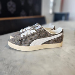 PUMA CLYDE HARRIS TWEED CHAMOMILE SUGARED ALMOND