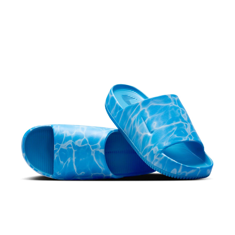 Nike Calm Slide Print (Coast/Coast/Signal Blue)