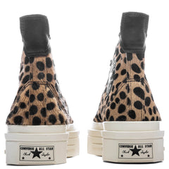 Chuck 70 De Luxe Squared HI - Black/Egret