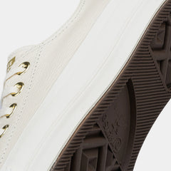 Chuck Taylor All Star Lift Womens Lifestyle Shoes (White/Gold)