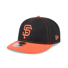 New Era 9Fifty Retro Crown San Francisco Giants 50Th Anniversary Patch Snapback Hat - Black, Orange