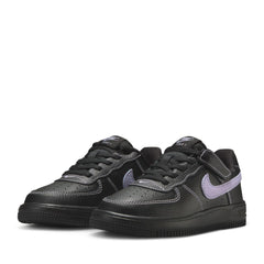 Nike Force 1 Low LV8 Easyon (PS) - Black/Hydrangeas