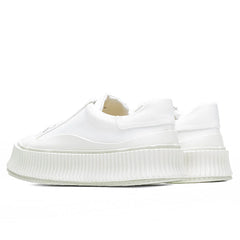 Recycled Canvas Sneakers - Light Ivory