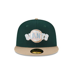 New Era 59Fifty San Francisco Giants Script Hat - Green, Tan