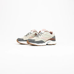 Saucony Progrid Omni 9 Tan Grey Brown Red White Beige S70807-1 Sneaker Shoe Trainer
