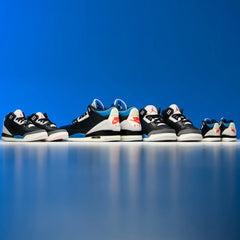 Jordan 3 Retro OG 'Rare Air' (TD) - Black/Chile Red