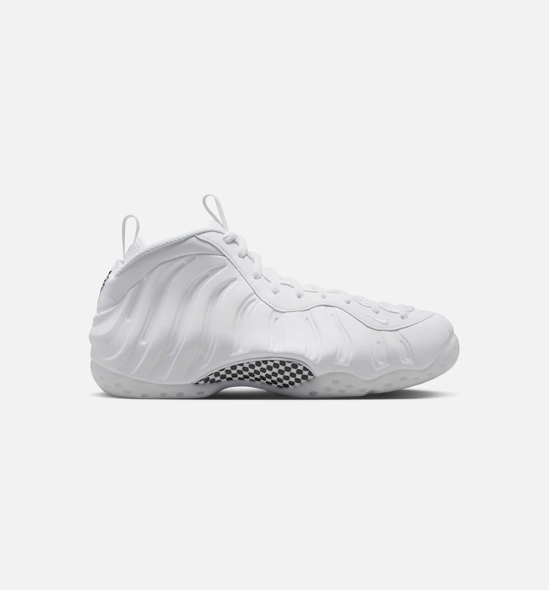 Air Foamposite One Mens Lifestyle Shoe - White/White/White