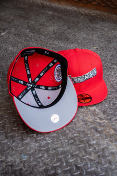 New Era Arizona Diamondbacks 25Th Anniversary Grey UV (Fire Red) 59Fifty Fitted