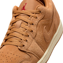 Air Jordan 1 Low SE (Flax/Flax/Varsity Red/Muslin)