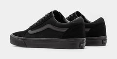 Old Skool Reflective Mens Skate Shoes (Black/Black)