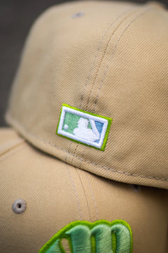 New Era Milwaukee Brewers County Stadium Sky UV (VEGAS GOLD)