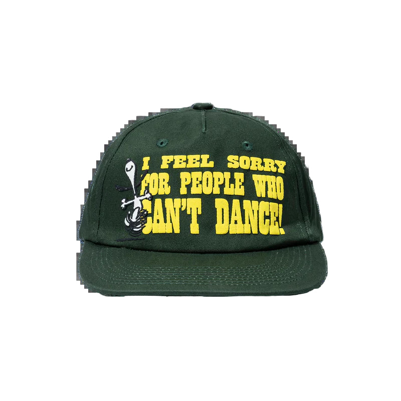 MARKET PEANUTS DANCING 5 PANEL HAT EMERALD