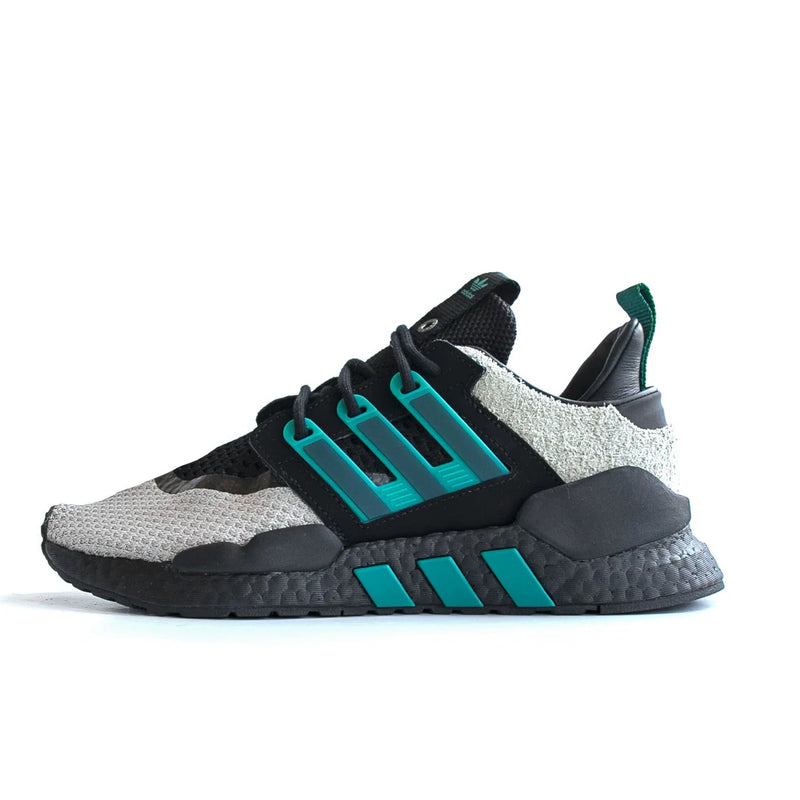 ADIDAS X PACKER EQT 91/18 - CORE BLACK/ SUB GREEN
