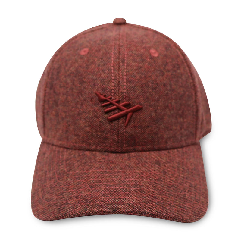 PAPER PLANES ICON 2 TWEED (CABERNET) DAD CAP