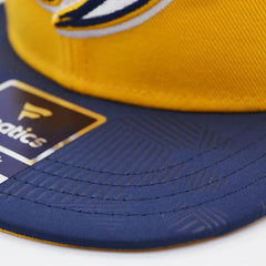 Nashville Predators Fanatics NHL Visor Mark Snapback Adjustable Hat - Gold/Navy