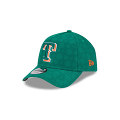 Texas Rangers St. Patrick'S Day 2025 9FORTY A-Frame Snapback Hat