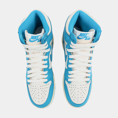 Air Jordan 1 Retro High OG UNC Reimagined Grade School Lifestyle Shoes (Dark Powder Blue/Dark Powder Blue/Sail)
