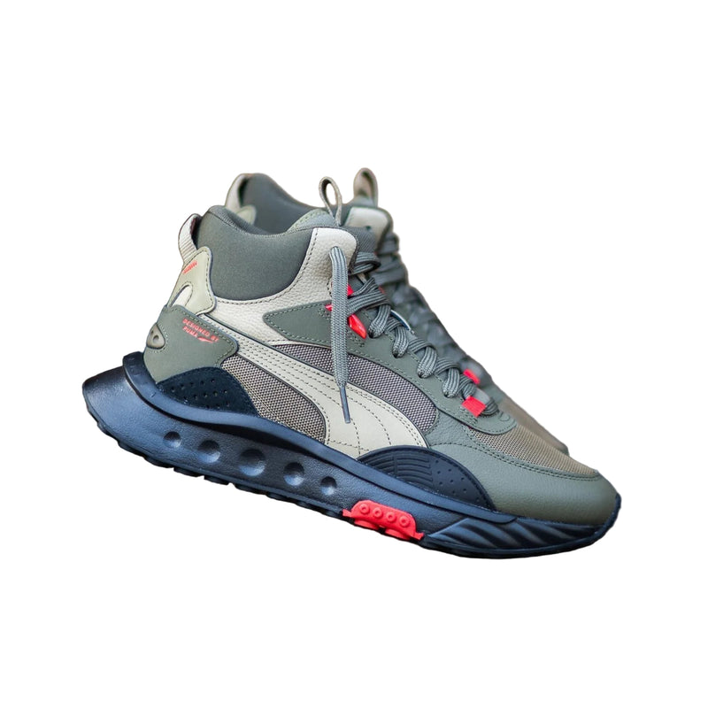 Mens Puma Wild Rider Mid WS (Grape Leaf)