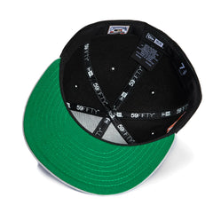 New Era 59Fifty San Diego Padres Logo Patch San Diego Hat - Black, Grey