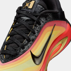 A One ASW Womens Lifestyle Shoes (Black/Metallic Gold/Bright Crimson)