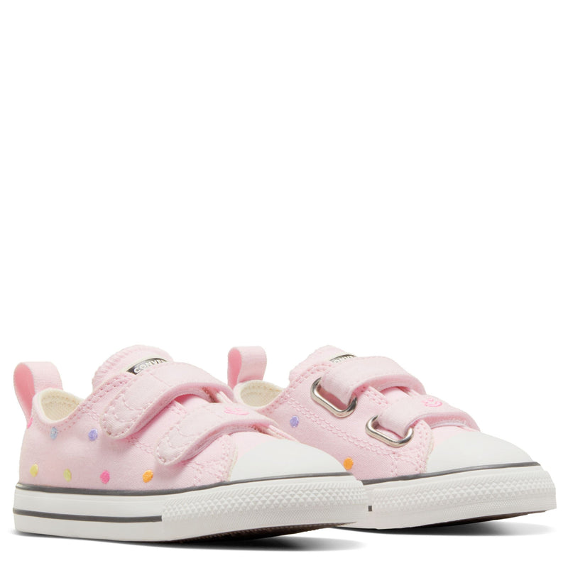 Chuck Taylor All Star Polka Dots Easy on (Toddler)