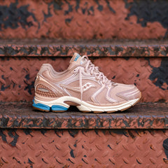 Mens Saucony Progrid Triumph 4 (Tan/Royal) Sneaker Shoe Trainer