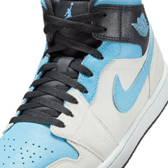 Air Jordan 1 Mid SE (Summit White/Blue Chill/Black)