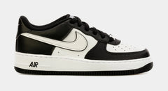 Air Force 1 LV8 Grade School Lifestyle Shoes (Black/White)