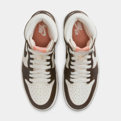 Air Jordan 1 Retro High OG Baroque Brown and Sail Womens Lifestyle Shoes (Baroque Brown/Light Madder Root/Sail)