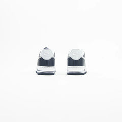 Kids Nike Air Force 1 LV8 GS White Metallic Silver Blue Black Sneaker Shoe Trainer