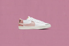Women'S Blazer Low '77 Jumbo - White/Pink Oxford/Rose Whisper