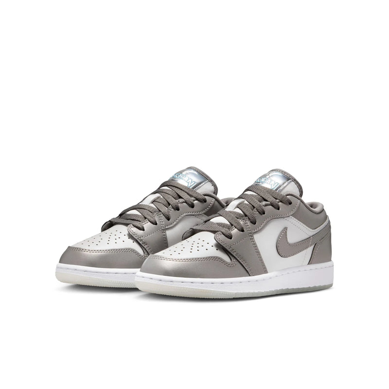 Air Jordan 1 Low SE GS (Flat Pewter/Blue Tint)
