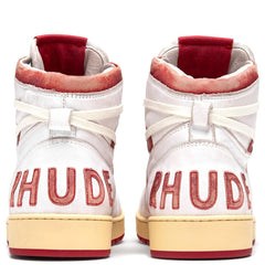 Bball Hi - White/Red