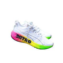 Mens Puma Foreverrun Nitro Futrograde (White/Gecko Green)