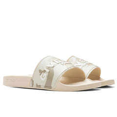 Slide Sandals - Beige/Brown
